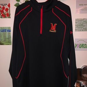 Maryland under armour zip up